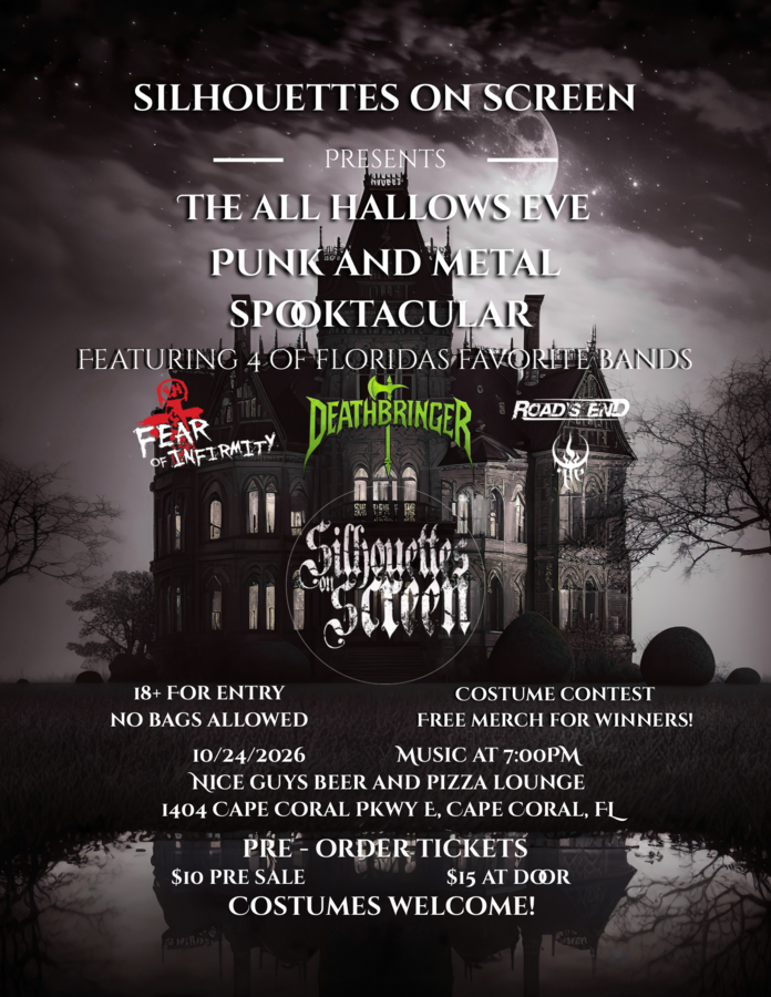 Silhouettes On Screen w/Deathbringer, Fear of Infirmity, and Road's End