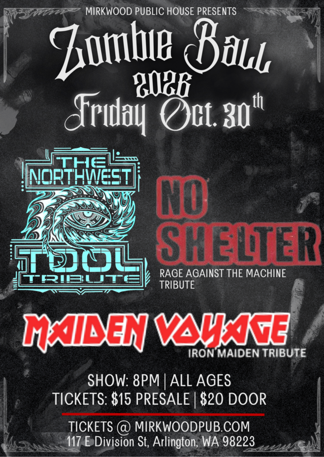 Zombie Ball: Northwest TOOL Tribute, No Shelter, Maiden Voyage