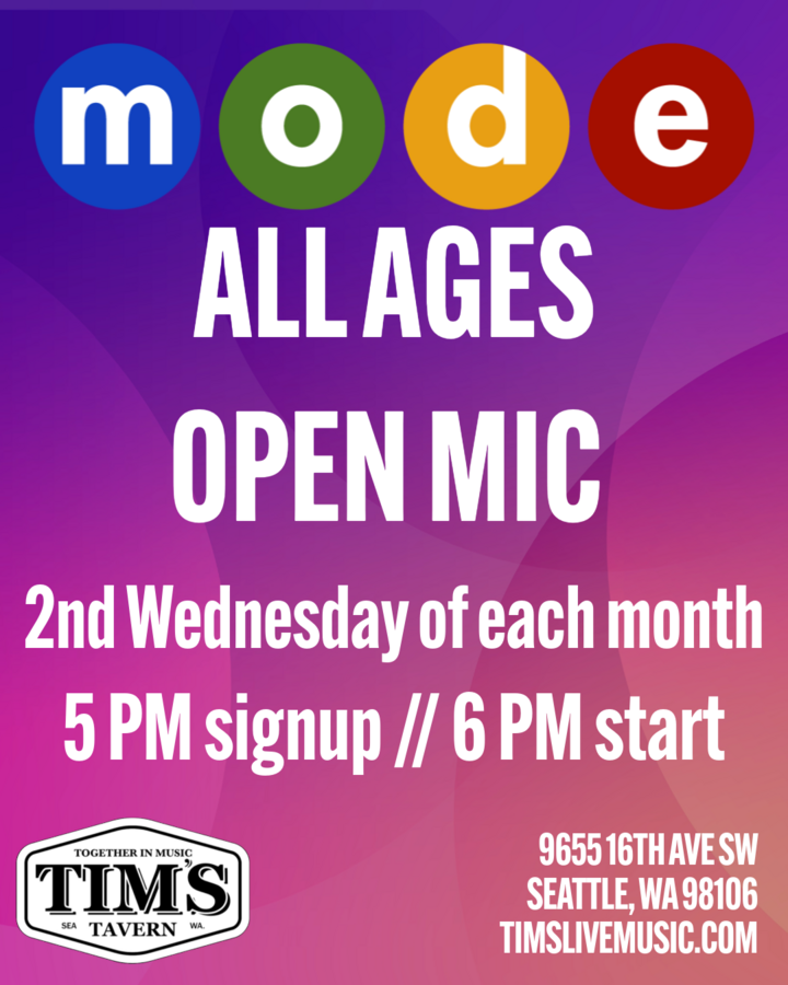 Mode Music All-Ages Open Mic at Tim's Tavern