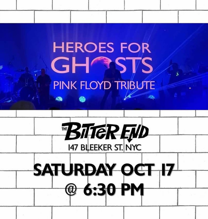 Heroes For Ghosts Pink Floyd Tribute