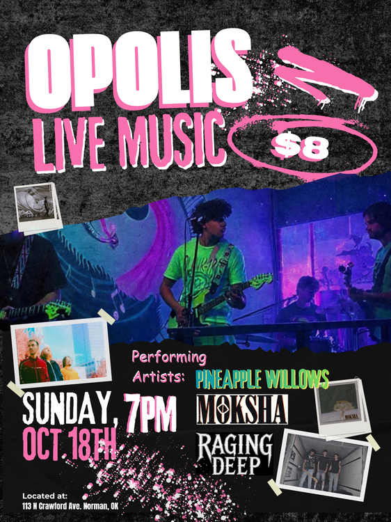 Pineapple Willows, MOKSHA, Raging Deep