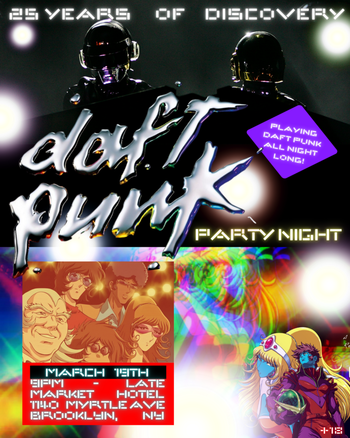 DAFT PUNK PARTY: 25 YEARS OF DISCOVERY • MARKET HOTEL // 1140