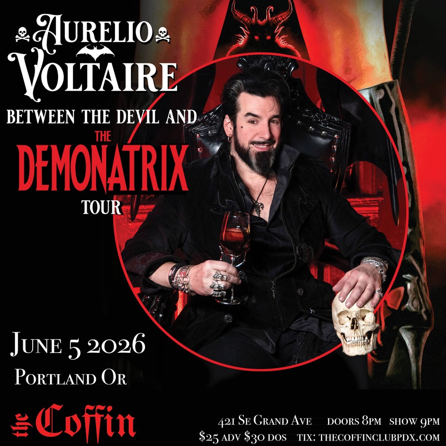 AURELIO VOLTAIRE at Coffin Club