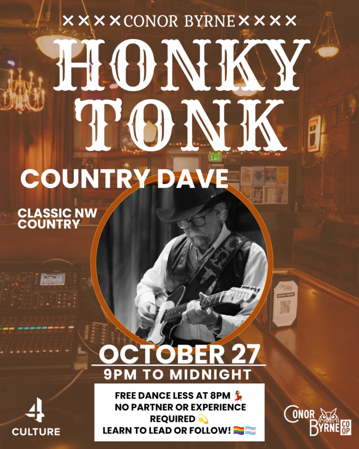 Country Dave Harmonson at Conor Byrne Pub
