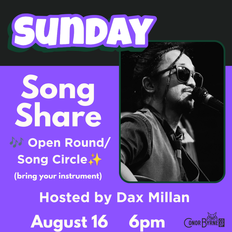 Sunday Song Share at Conor Byrne Pub