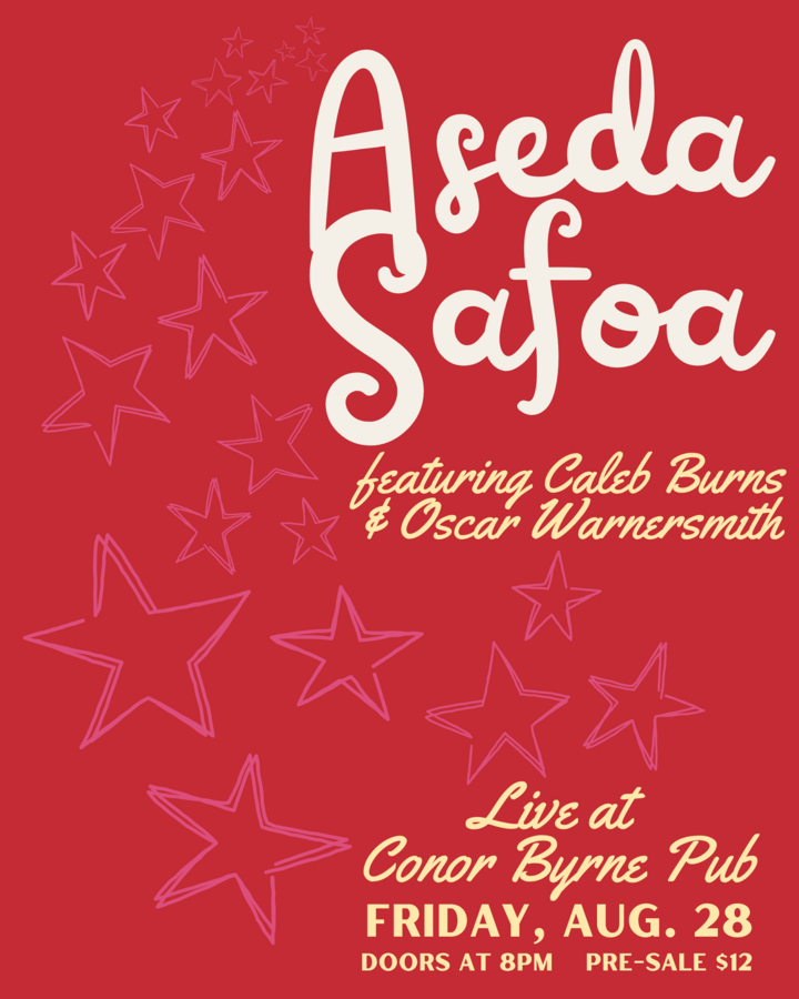Aseda Safoa, Oscar Warnersmith, Caleb Burns at Conor Byrne Pub