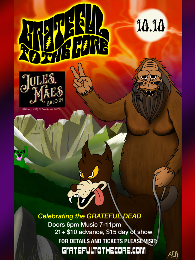 Grateful to the Core at Jules Maes Saloon
