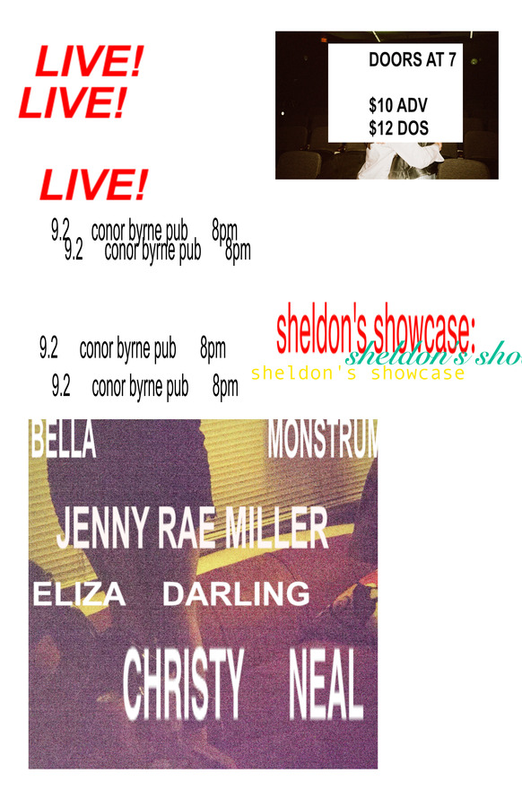 Bella Monstrum, Jenny Rae Miller, Christy Neal, Eliza Darling at Conor Byrne Pub