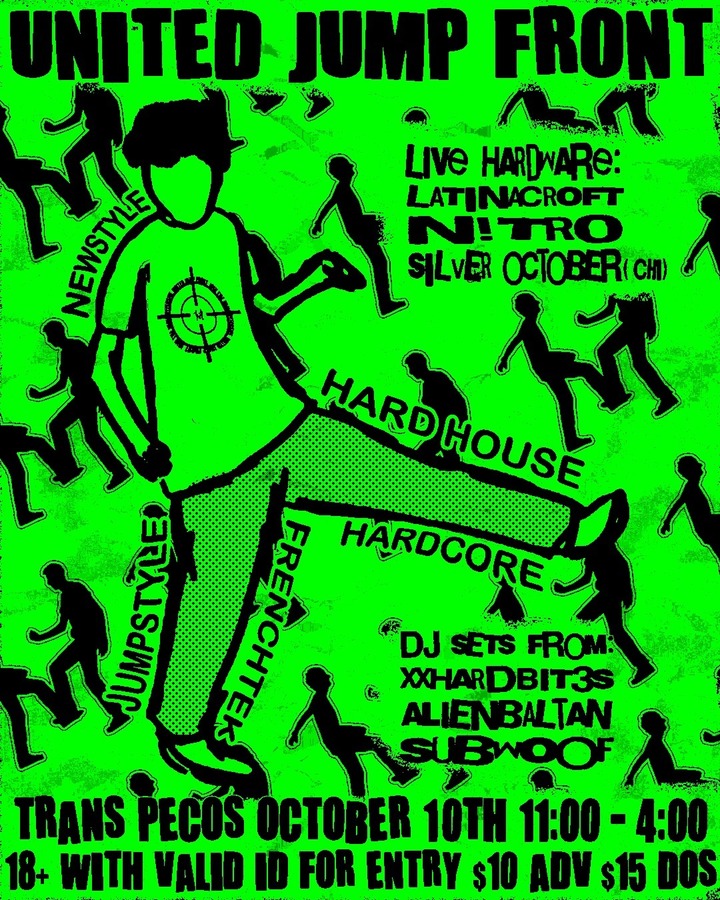 XXHARDBIT3S  / N!TR0 / LATINACROFT / ALIENBALTAN / SILVER OCTOBER / SUBWOOF