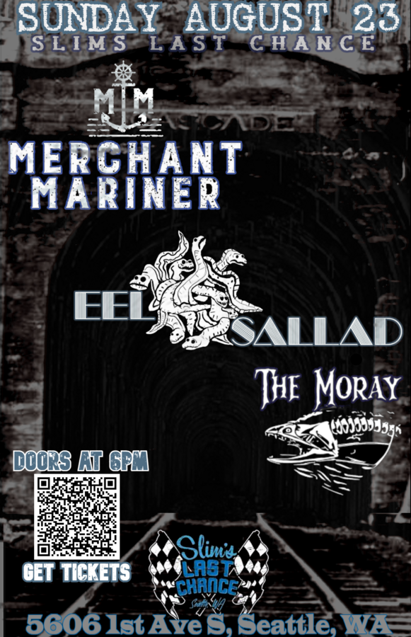 The Moray, Eel Sallad, Merchant Mariner at Slim's Last Chance