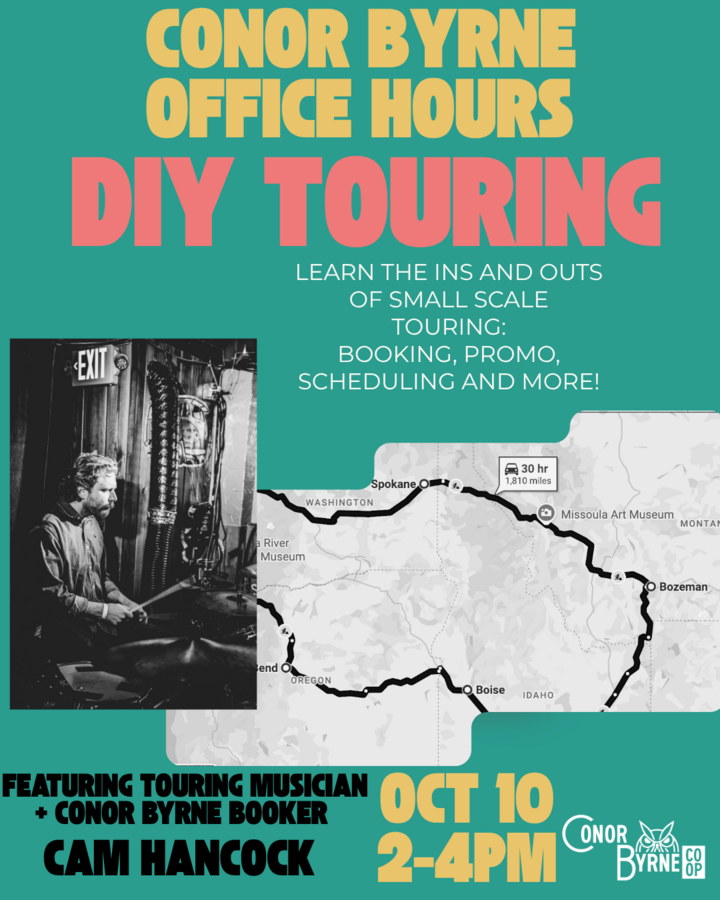 Office Hours - DIY Touring at Conor Byrne Pub