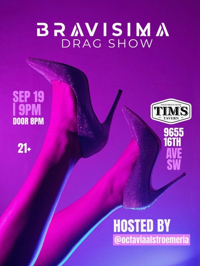 Bravisima Drag Show at Tim's Tavern
