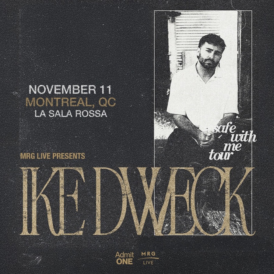 MRG Live presents:  Ike Dweck