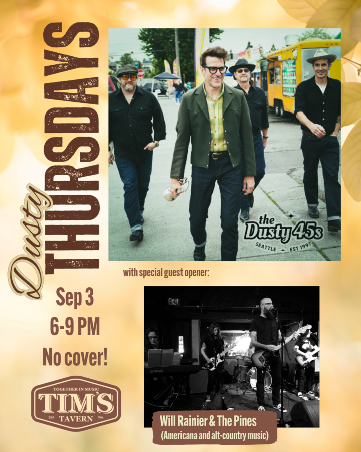 Will Rainier & the Pines, Dusty 45s at Tim's Tavern