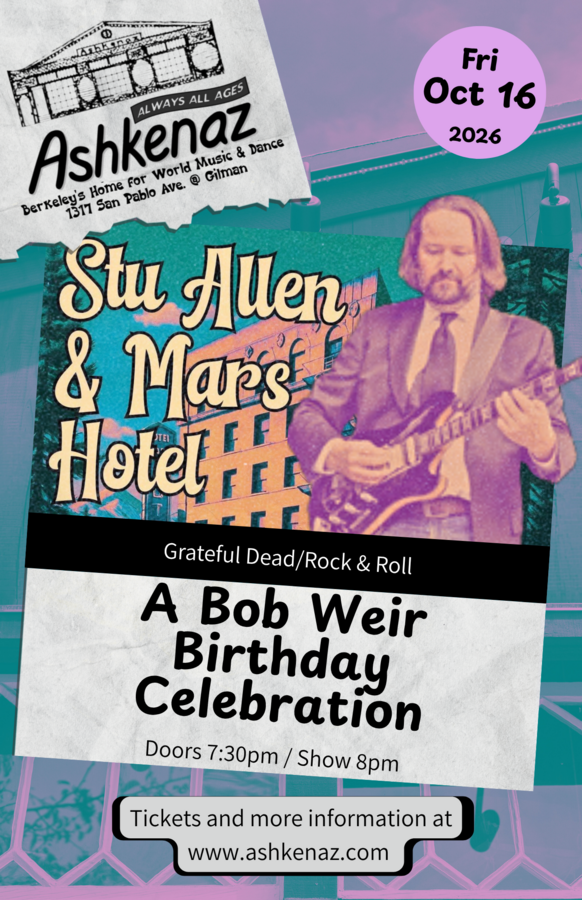 Bob Weir Birthday Celebration with Stu Allen & Mars Hotel