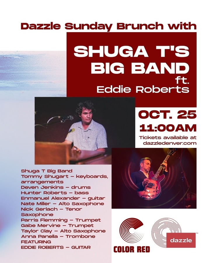 Brunch: Color Red Presents Shuga T's Big Band ft. Eddie Roberts