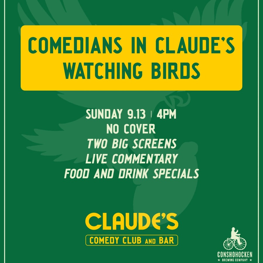 Comedians In Claude's Watching Birds