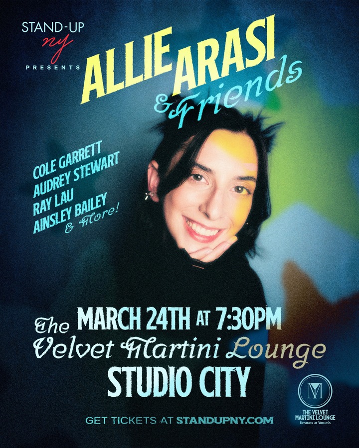 Stand Up NY Presents: Allie Arasi & Friends