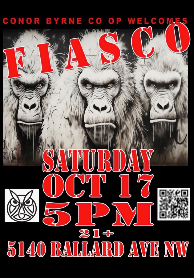 The Fiasco at Conor Byrne Pub