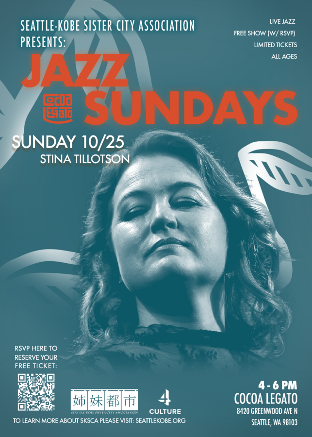 Jazz Sundays - Stina Tillotson at Cocoa Legato