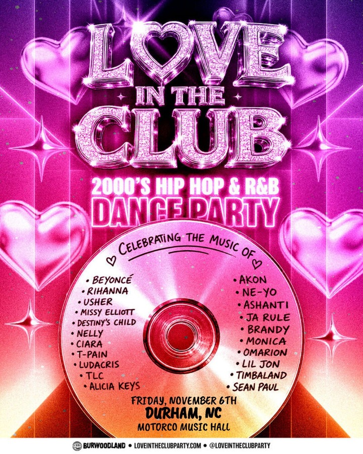 LOVE IN THE CLUB - 2000s R&B + Hip Hop Dance Party