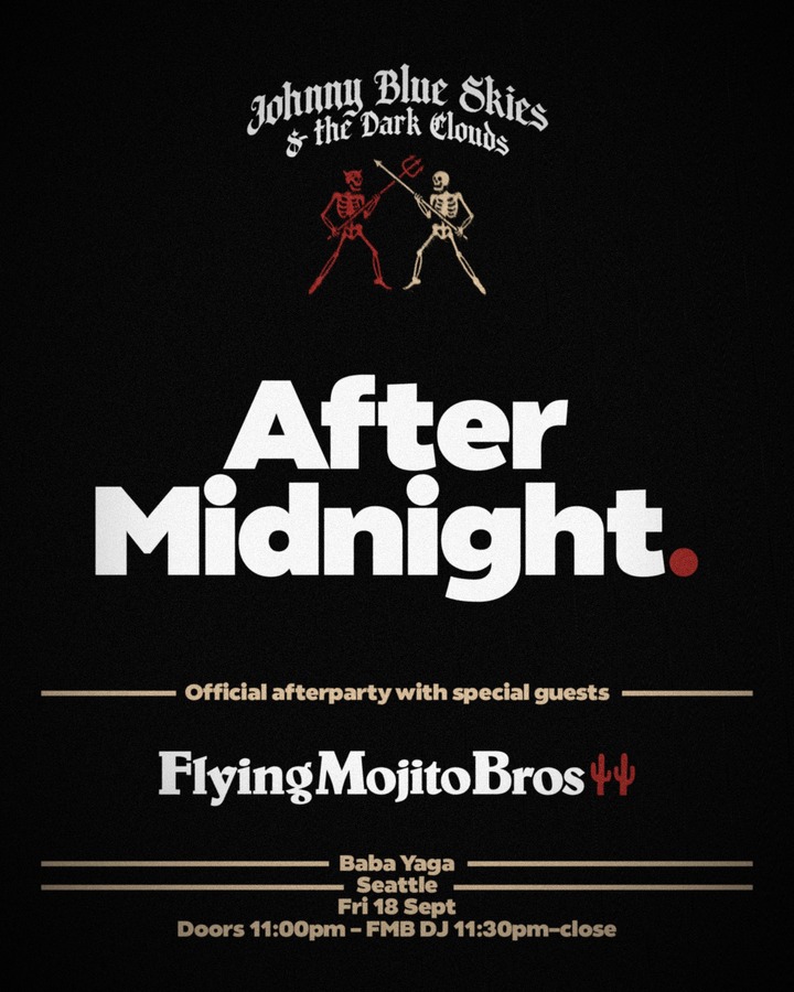 Official Johnny Blue Skies After Party : Flying Mojito Brothers
