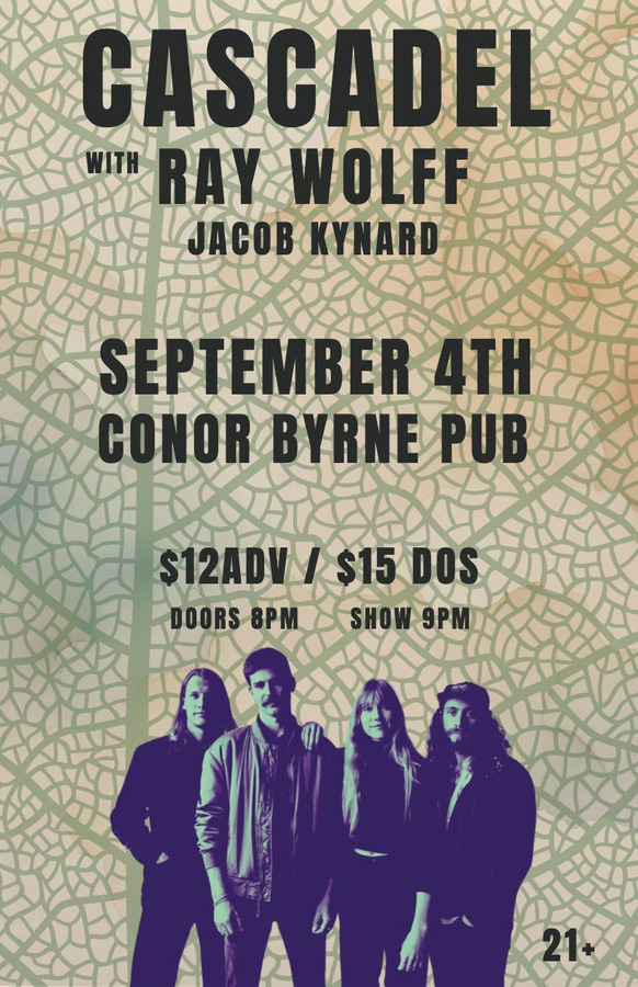 Cascadel, Ray Wolff, Jacob Kynard at Conor Byrne Pub