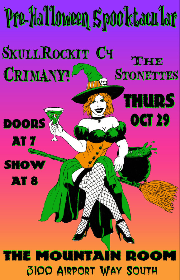 Skullrockit C4, Crimany! & The Stonettes