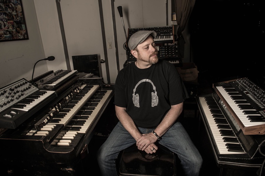 The Peter Levin Band Nov 12th The Bitter End Handstamp