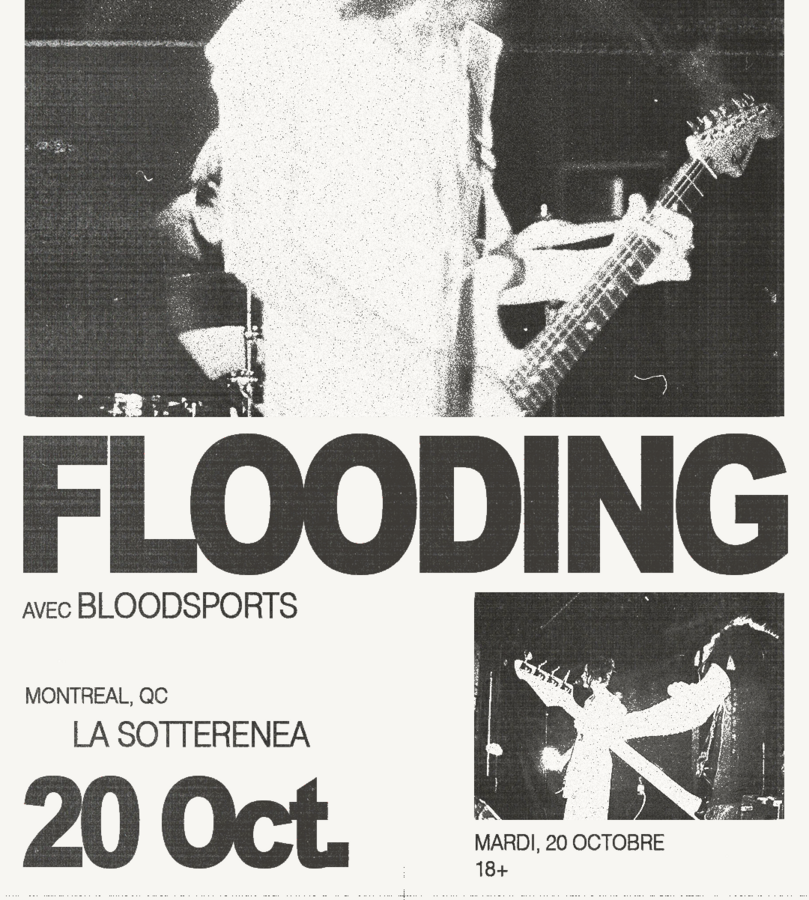 BLUE SKIES TURN BLACK PRÉSENTE: FLOODING + BLOODSPORTS