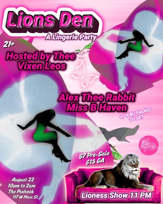 LIONS DEN: A Lingerie Party