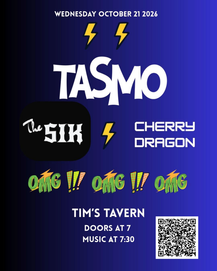 Tasmo, The SIK, Cherry Dragon at Tim's Tavern