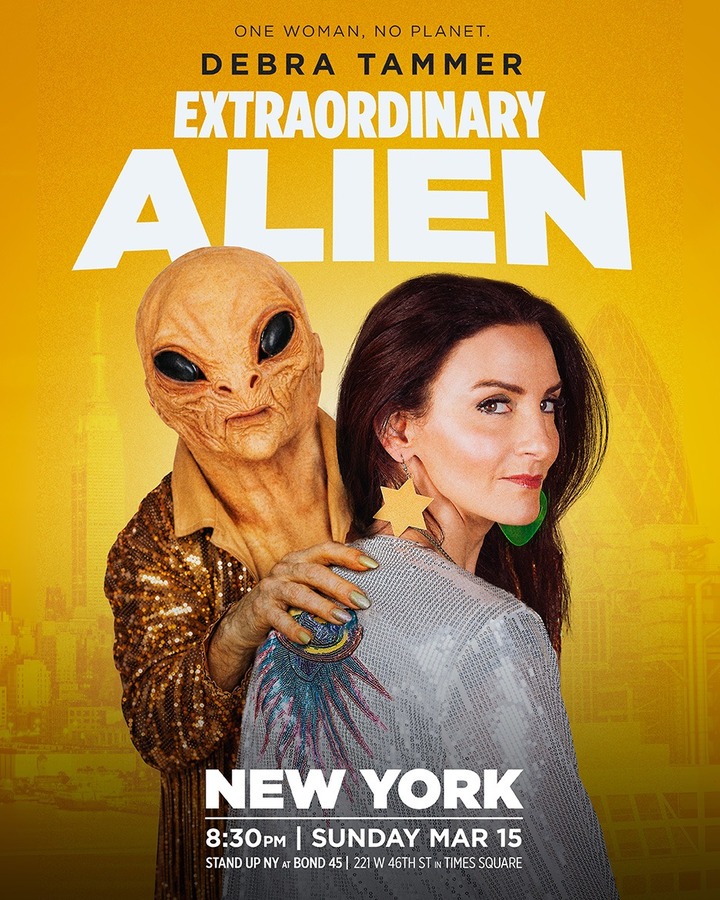 Stand Up NY Presents: DEBRA TAMMER EXTRAORDINARY ALIEN