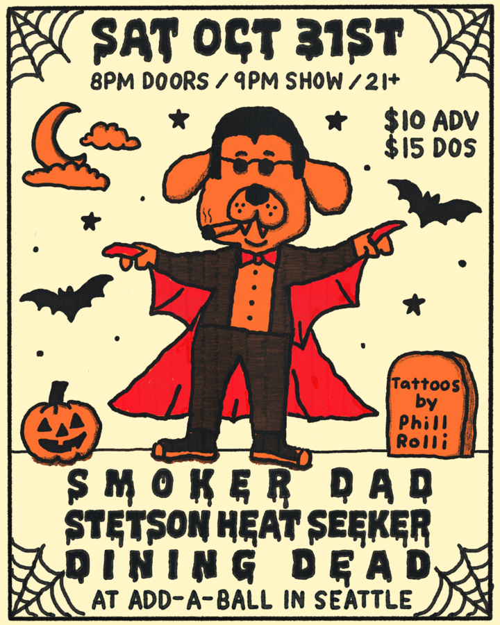 Smoker Dad, Stetson Heat Seeker, Dining Dead at Add-a-Ball Amusements