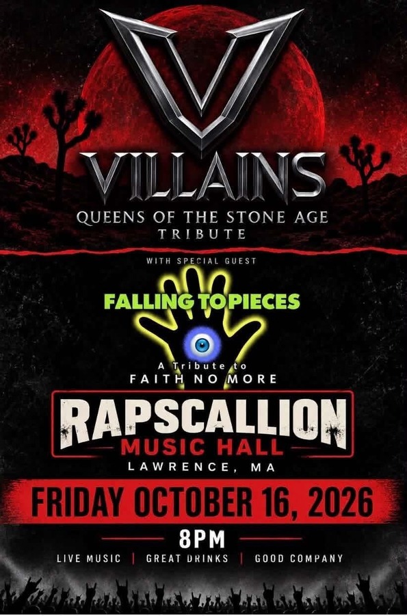 A Tribute to Queens of the Stone Age and Faith No More with Villains & Falling To Pieces