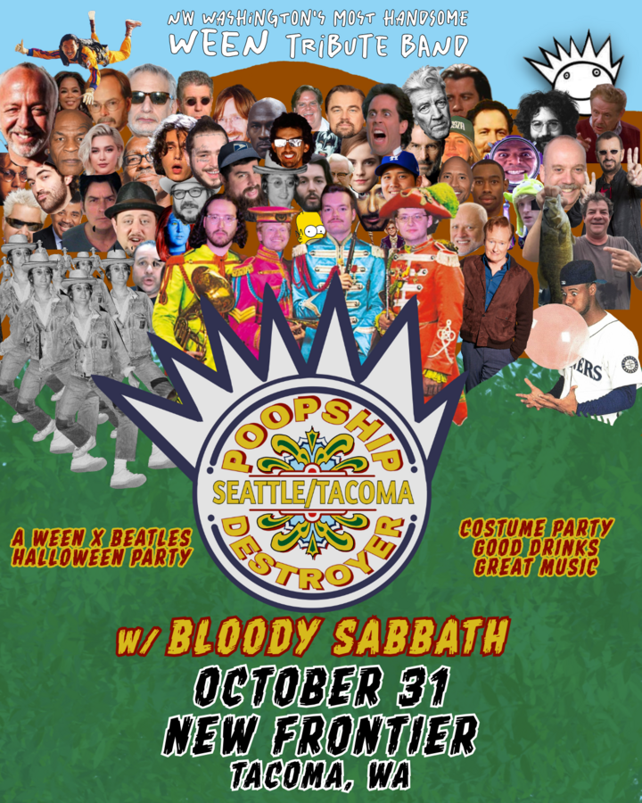 HalloWEEN with POOPSHIP DESTROYER & BLOODY SABBATH