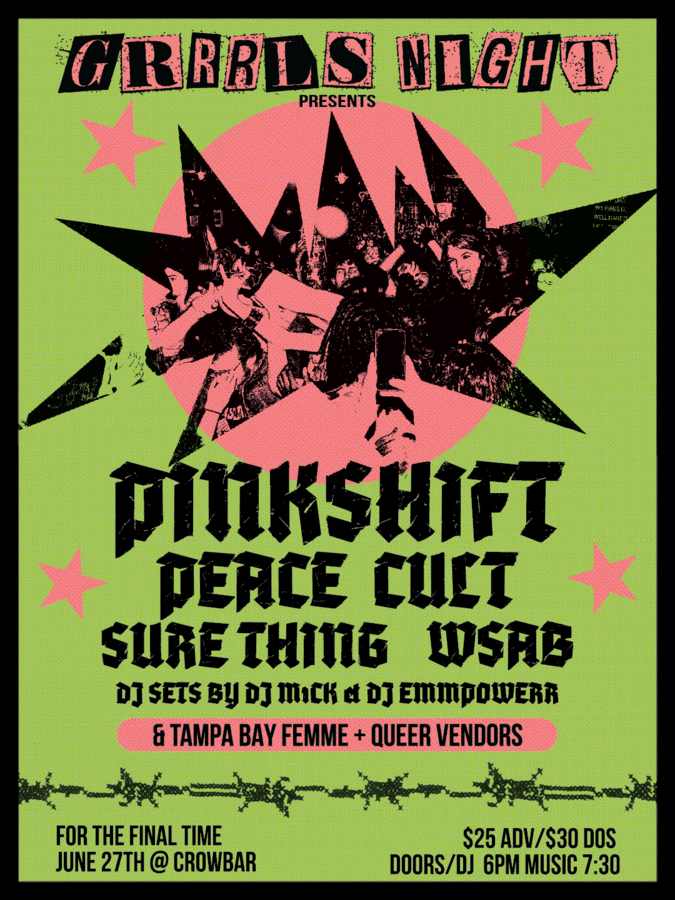GRRRLS NIGHT FOR THE FINAL TIME • Crowbar • VenuePilot