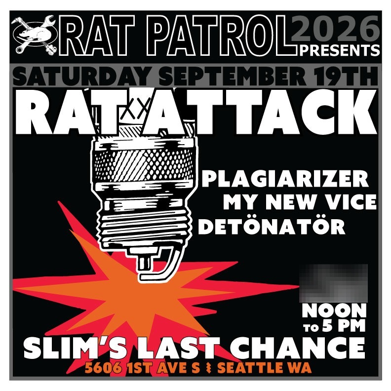 Plagiarizer, My New Vice, Detönatör at Slim's Last Chance