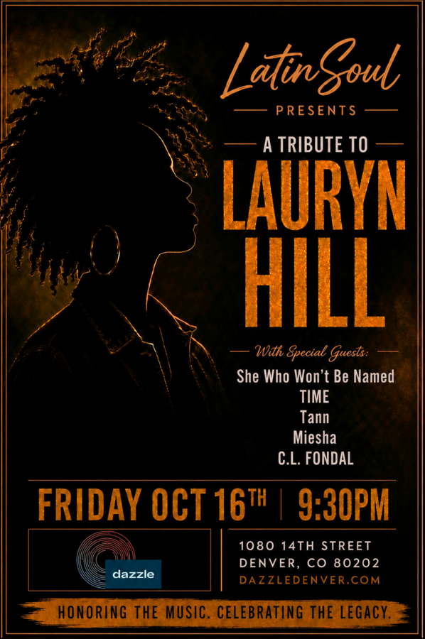 LatinSoul: Tribute to Lauryn Hill artwork from Dazzle Denver