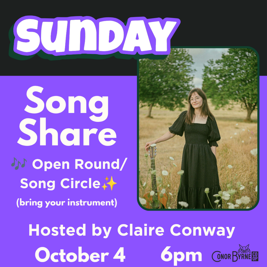 Sunday Song Share at Conor Byrne Pub