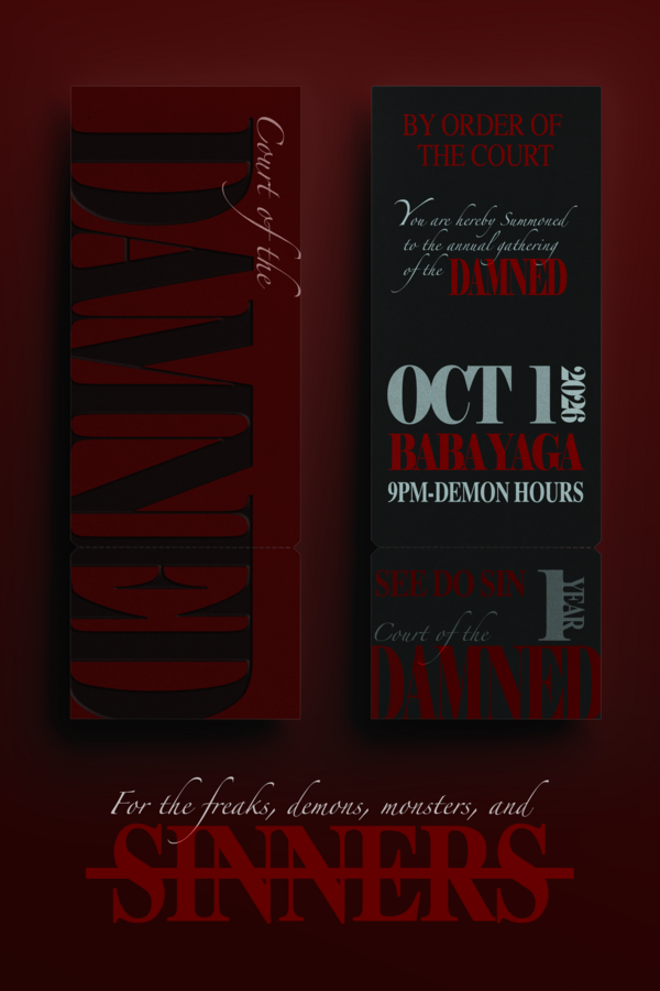 THE COURT OF THE DAMNED: See Do Sin's One Year Anniversary at Baba Yaga