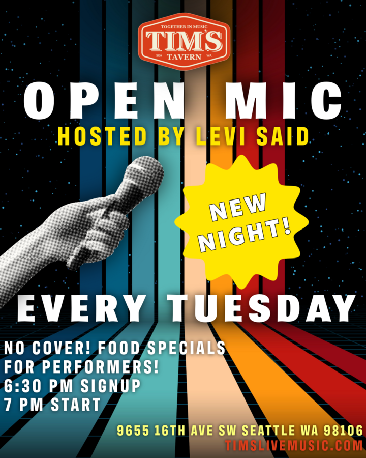 Open Mic w/Levi said - Every Tuesday! at Tim's Tavern