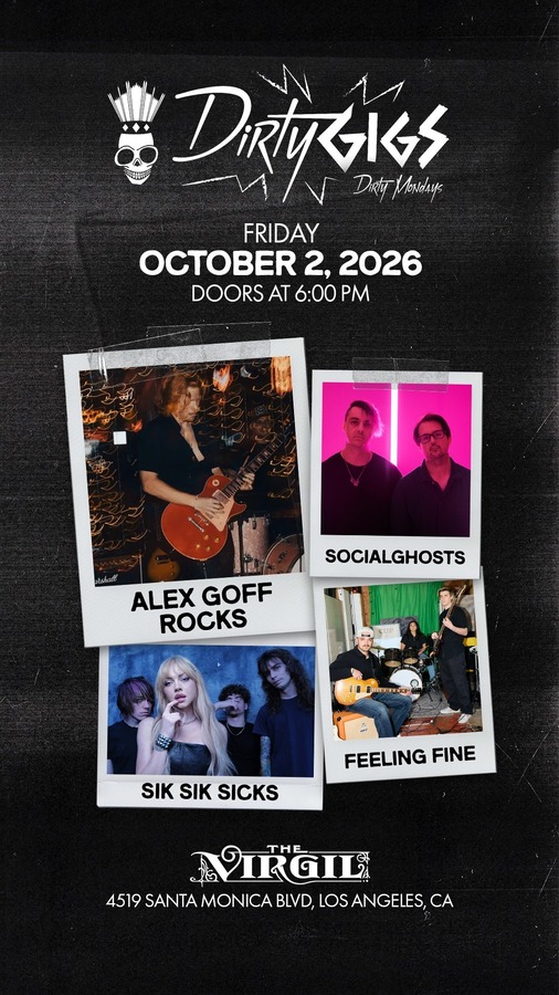 DIRTY GIGS with ALEX GOFF ROCKS