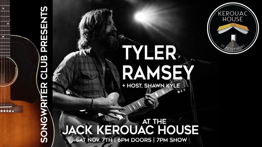 Songwriter Club presents Tyler Ramsey at the Jack Kerouac House