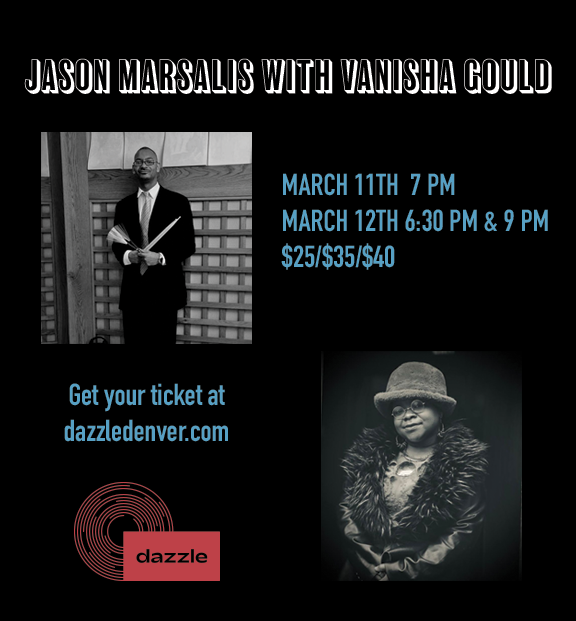 More Info for Jason Marsalis with Vanisha Gould