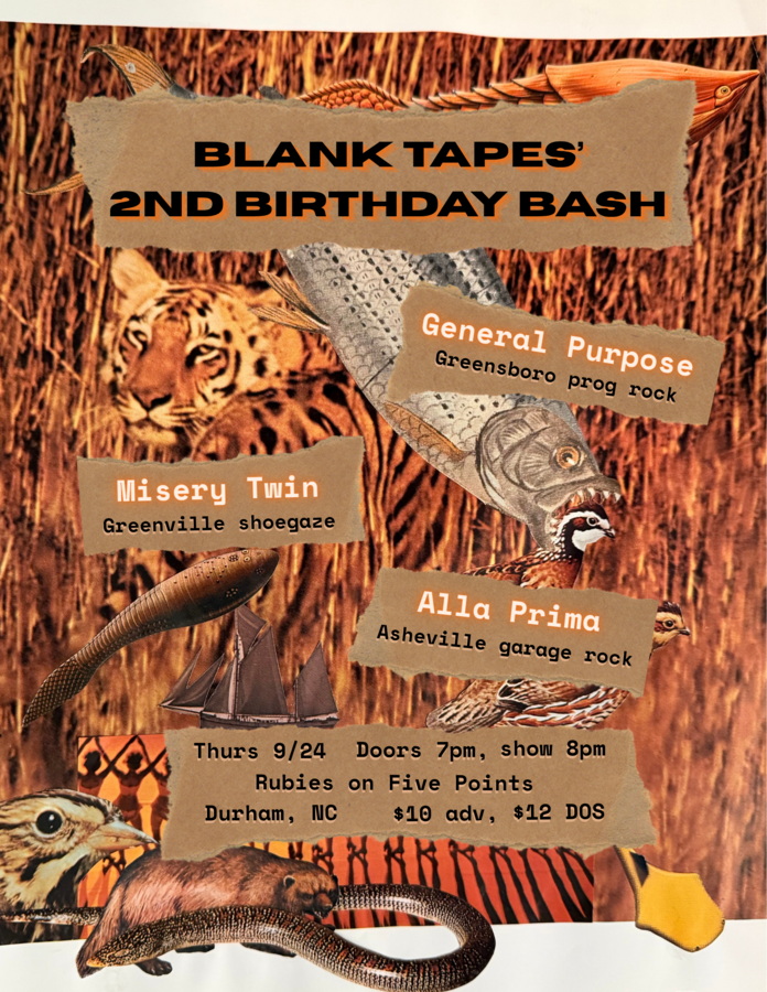 Blank Tapes Anniversary Show