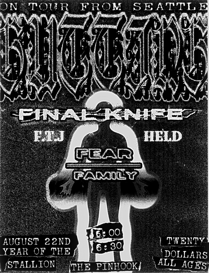 GUTTING / Final Knife / F.T.J. / Held / Fear Family