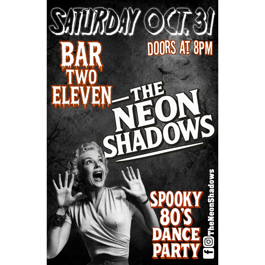 HALOWEEN PARTY WITH NEON SHADOWS