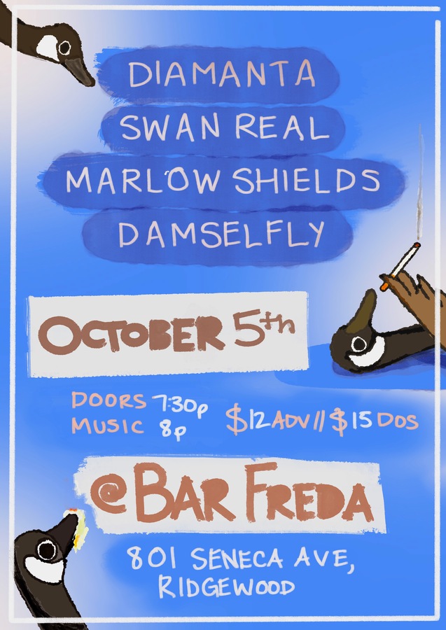 Swan Real/Marlow Shields/Diamanta/Damsel Fly