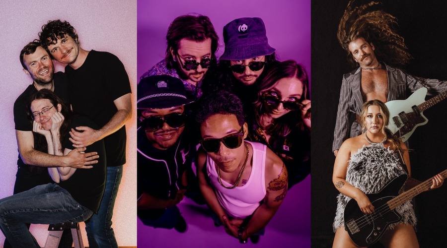 Heavy Bloom, Desperate Electric, Biddadat at Add-a-Ball Amusements